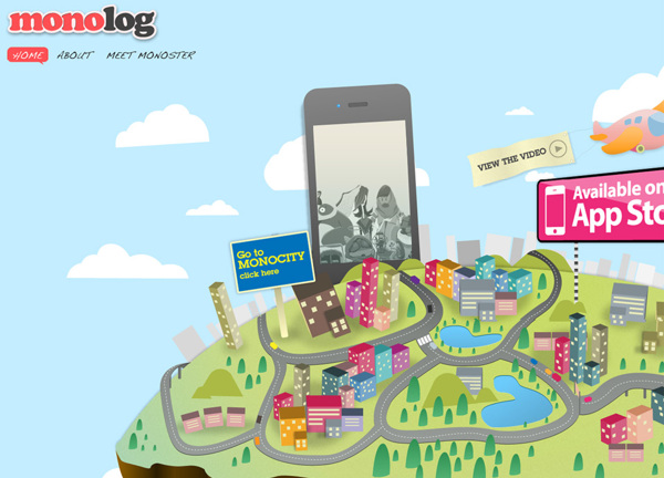 Monolog Microsite